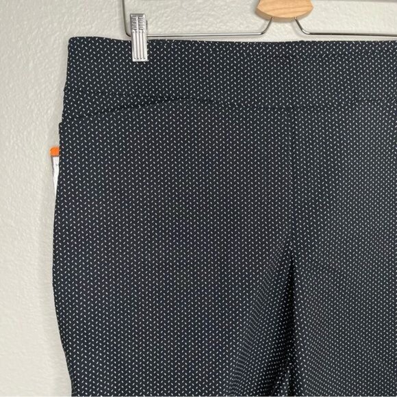 Hilary Radley navy geometric 9” chino Golf Dress shorts size XXL - Picture 3 of 13